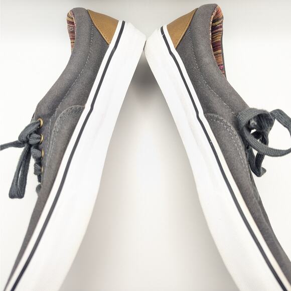 Vans Era 59 Frost Gray Low Top Lace Up Fashion Skater Sneakers Size 10/12 - Picture 6 of 9